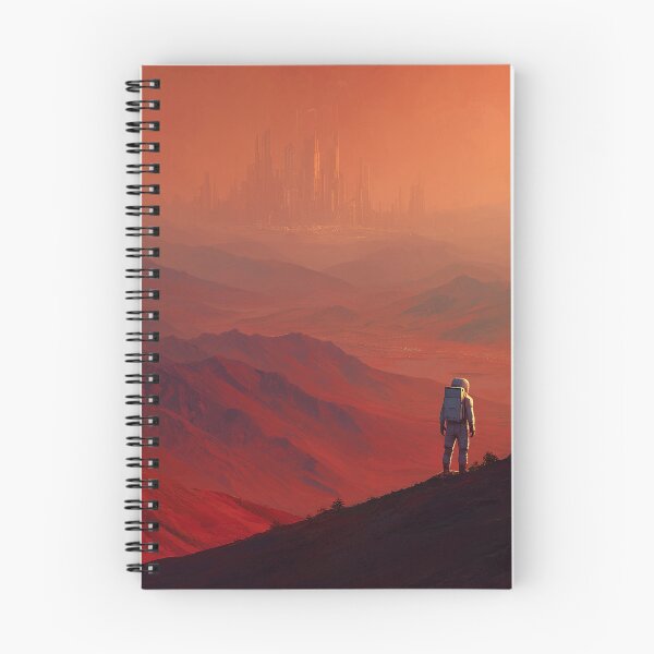 Item preview, The Astronaut and the Red Planet designed and sold by Rtymer.