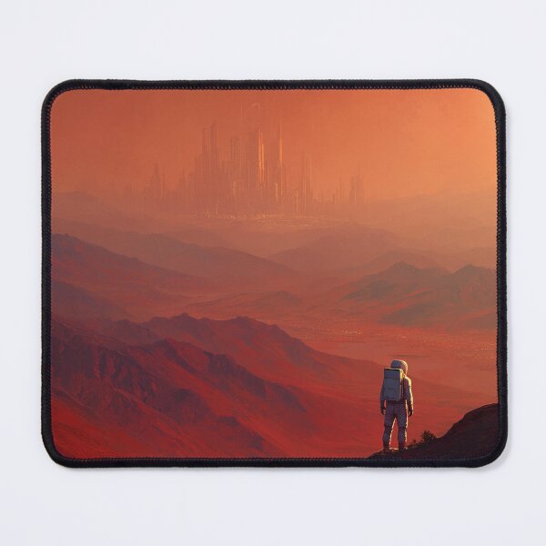 Item preview, The Astronaut and the Red Planet designed and sold by Rtymer.