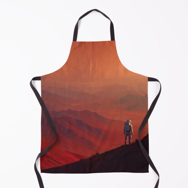 Item preview, The Astronaut and the Red Planet designed and sold by Rtymer.