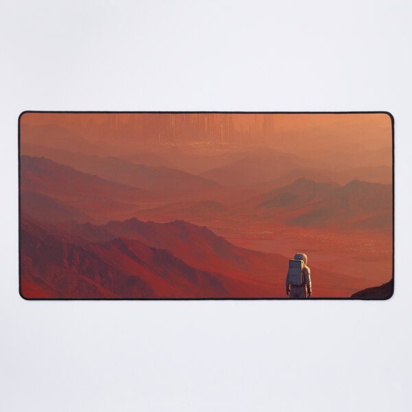 Item preview, The Astronaut and the Red Planet designed and sold by Rtymer.