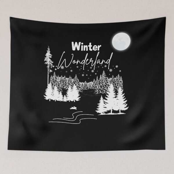 Item preview, Winter Wonderland | Snowy Landscape | Cozy Holiday Vibes designed and sold by SunandShade.