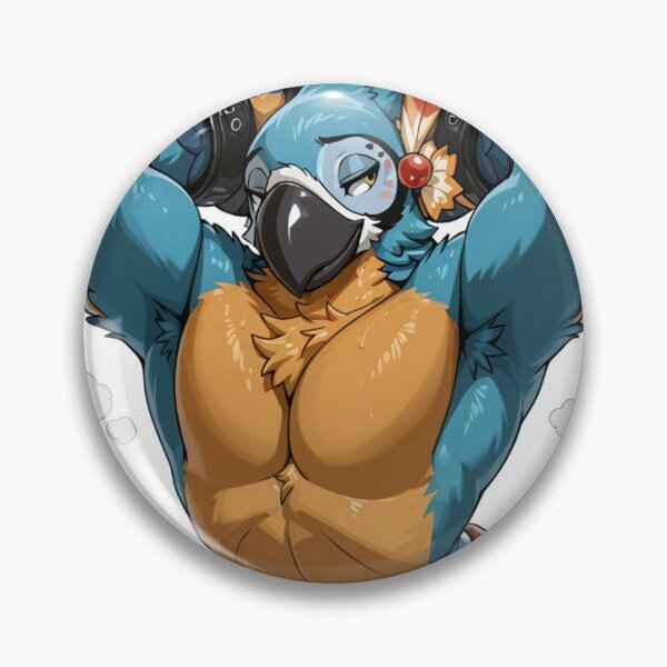 Item preview, Sweaty Muscular Rito Bard Flexing in Latex designed and sold by Finmm.