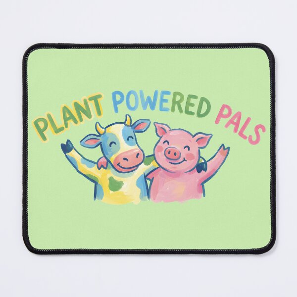 Item preview, Plant Powered Pals Vegan Merch designed and sold by PrintsyNook.