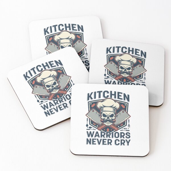 Item preview, Kitchen Warriors Never Cry Chef Job designed and sold by hexenor.