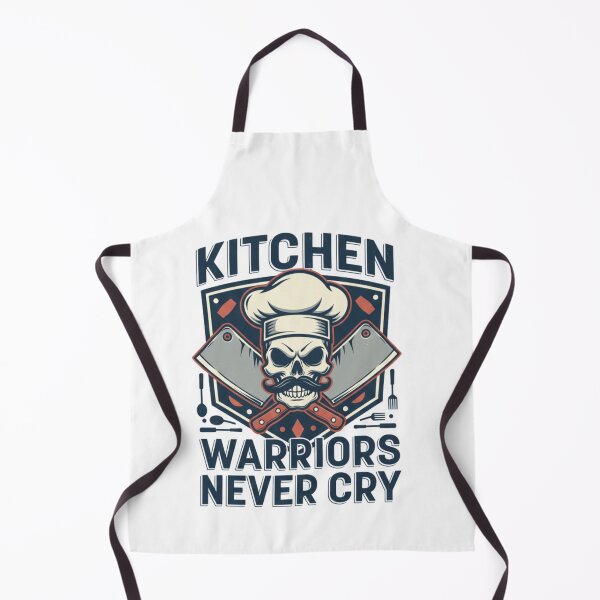 Item preview, Kitchen Warriors Never Cry Chef Job designed and sold by hexenor.