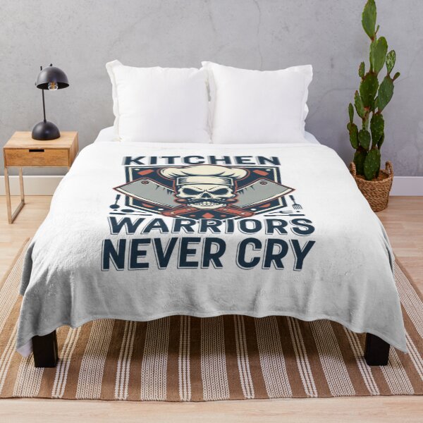 Item preview, Kitchen Warriors Never Cry Chef Job designed and sold by hexenor.