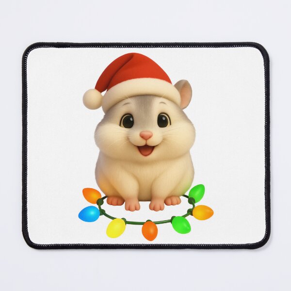 Item preview, Christmas Winter White Dwarf Hamster designed and sold by Sillytoe.