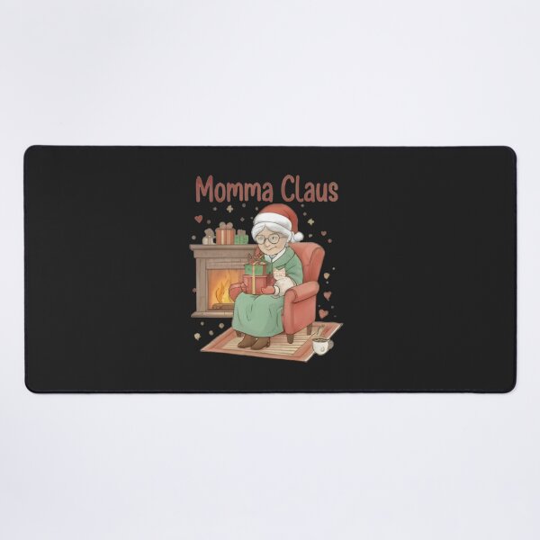 Item preview, Momma Claus Christmas Cat Lover designed and sold by hexenor.