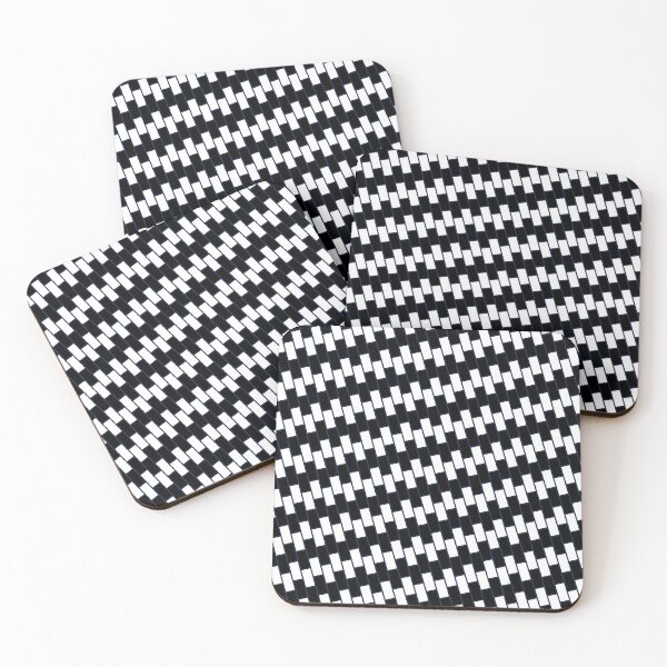 Item preview, Cute Black and White Brick Wall Pattern - Chevron - Beautiful designed and sold by RoyalStarsPatts.