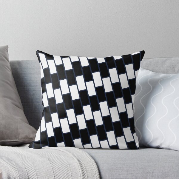 Item preview, Cute Black and White Brick Wall Pattern - Chevron - Beautiful designed and sold by RoyalStarsPatts.