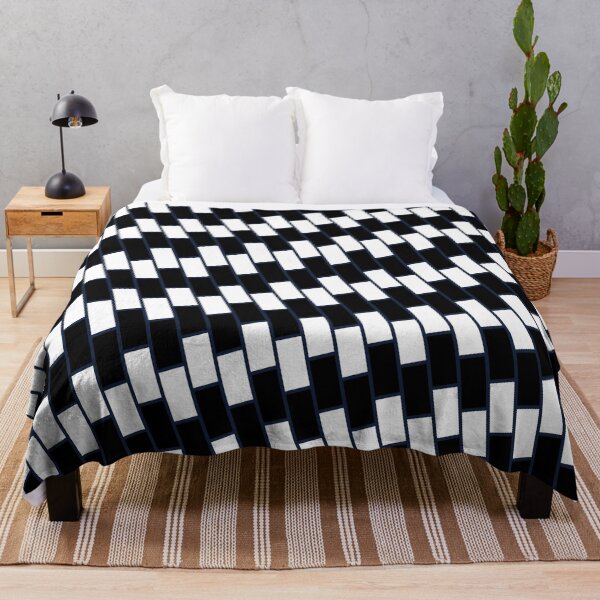 Item preview, Cute Black and White Brick Wall Pattern - Chevron - Beautiful designed and sold by RoyalStarsPatts.