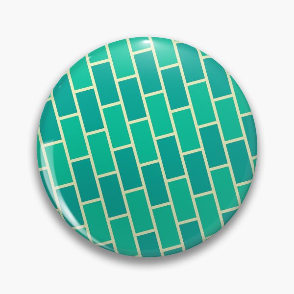 Item preview, Beautiful Green Brick Wall Pattern - Chevron - Beautiful Abstract Geometric Pattern designed and sold by RoyalStarsPatts.