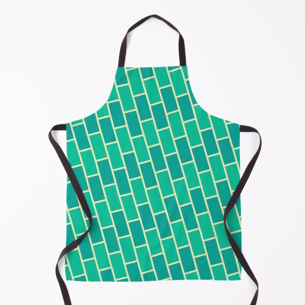 Item preview, Beautiful Green Brick Wall Pattern - Chevron - Beautiful Abstract Geometric Pattern designed and sold by RoyalStarsPatts.
