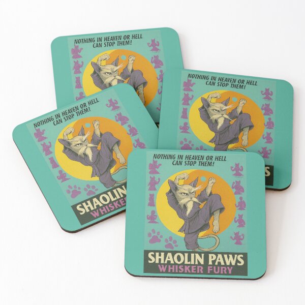 Item preview, Shaolin Paws designed and sold by Cats and Other Things.