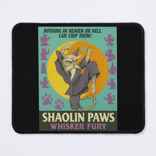 Item preview, Shaolin Paws designed and sold by Cats and Other Things.