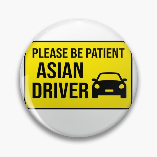 Item preview, Asian Driver Warning designed and sold by vilefret.