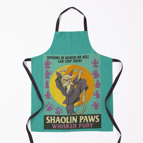 Item preview, Shaolin Paws designed and sold by Cats and Other Things.