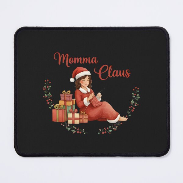 Item preview, Momma Claus Christmas Knitting Festive Season designed and sold by hexenor.