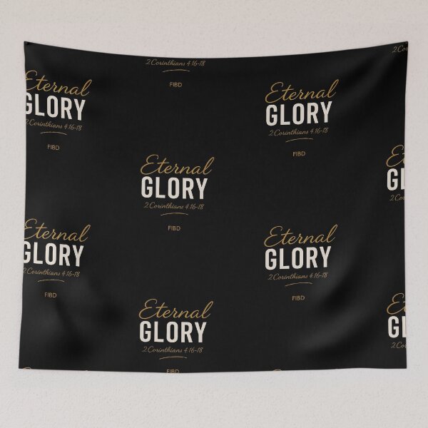 Item preview, Eternal Glory — 2 Corinthians 4:16-18 designed and sold by Faith In Black Designs.