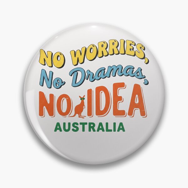Item preview, No Worries, No Dramas, No Idea designed and sold by FitEnvy.