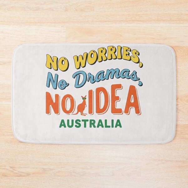 Item preview, No Worries, No Dramas, No Idea designed and sold by FitEnvy.