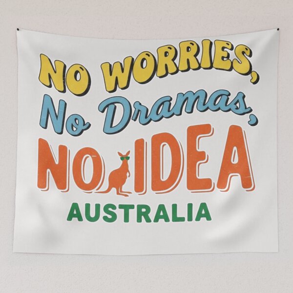 Item preview, No Worries, No Dramas, No Idea designed and sold by FitEnvy.