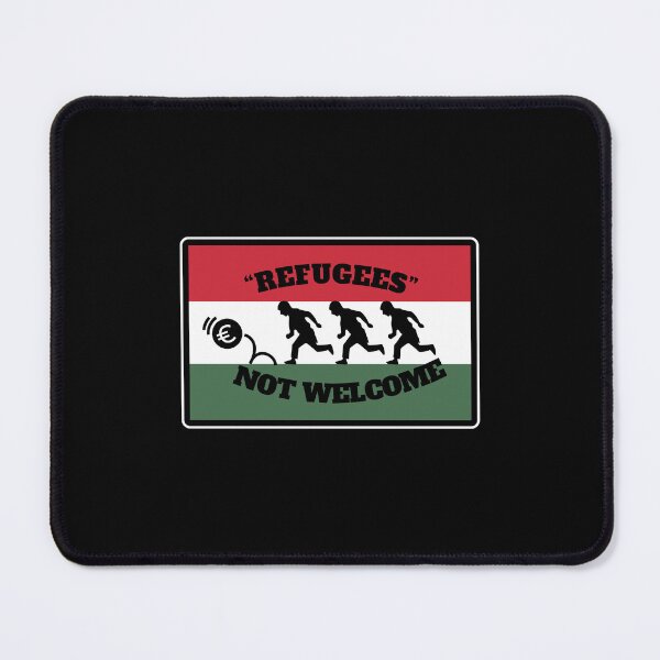 Item preview, "Refugees" not welcome in Hungary designed and sold by PuzzlingStuff.
