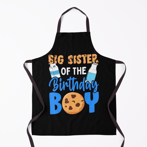 Item preview, Big Sister Of The Birthday Boy Milk And Cookies 1St Birthday designed and sold by TysonLangosh.
