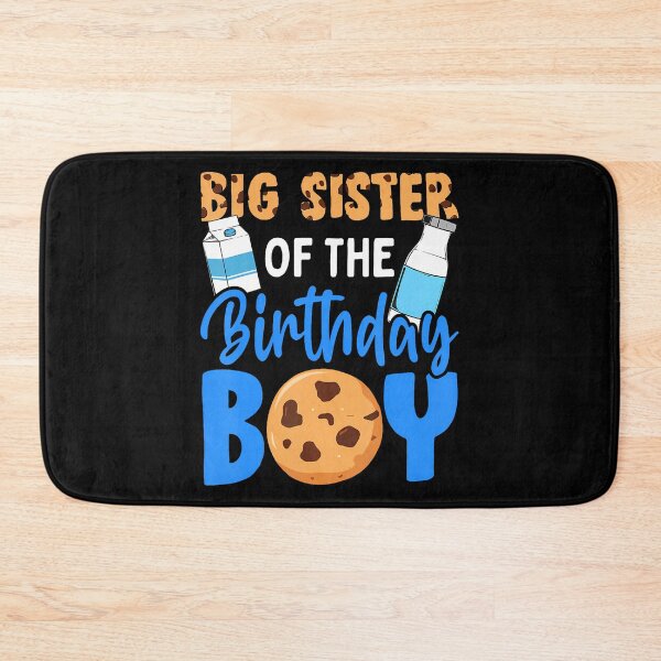 Item preview, Big Sister Of The Birthday Boy Milk And Cookies 1St Birthday designed and sold by TysonLangosh.