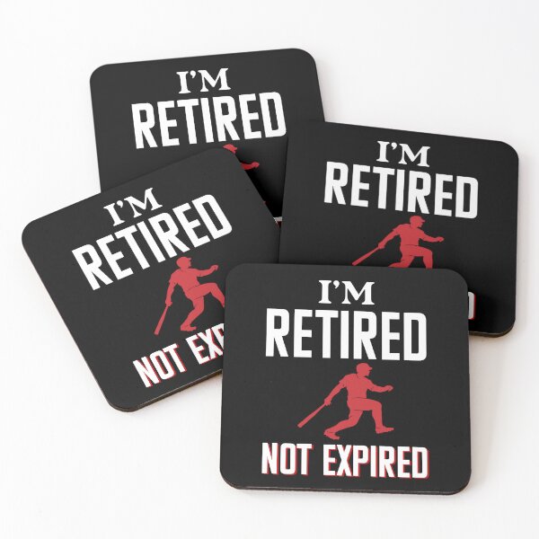 Item preview, Retired, Not Expired Baseball designed and sold by MOFAPPAREL.