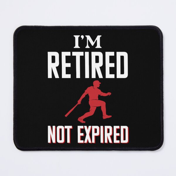 Item preview, Retired, Not Expired Baseball designed and sold by MOFAPPAREL.