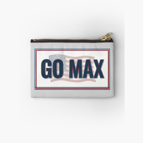 Item preview, Go Max - Patriotic American Flag & Bold Political Meme Text - Light Grey edition designed and sold by Miss Cutie Designs.
