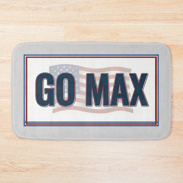 Item preview, Go Max - Patriotic American Flag & Bold Political Meme Text - Light Grey edition designed and sold by Miss Cutie Designs.