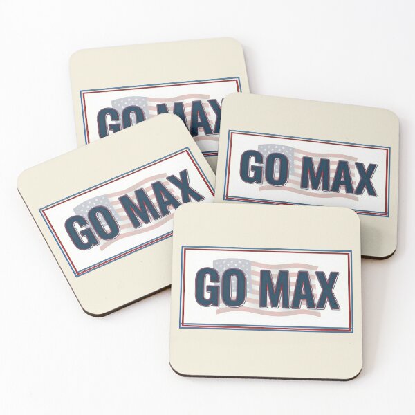Item preview, Go Max - Patriotic American Flag & Bold Political Meme Text - Cream edition designed and sold by Miss Cutie Designs.