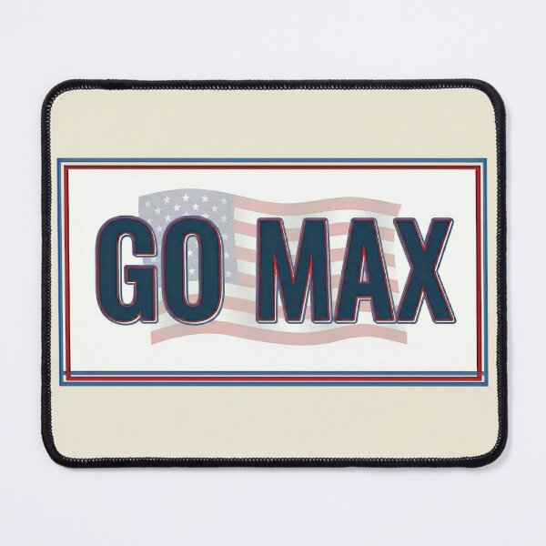 Item preview, Go Max - Patriotic American Flag & Bold Political Meme Text - Cream edition designed and sold by Miss Cutie Designs.