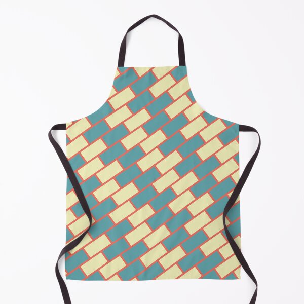 Item preview, Yellow Brick Wall Pattern - Striped - Beautiful Abstract Geometric Pattern designed and sold by RoyalStarsPatts.