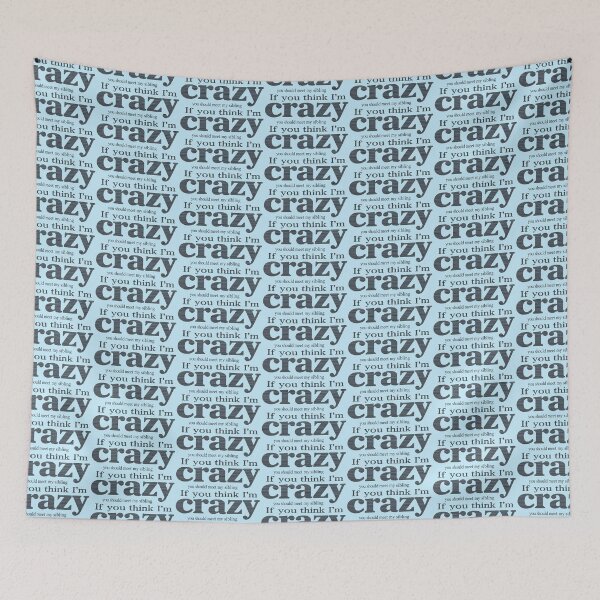 Item preview, If You Think I'm Crazy Meet My Sibling Funny designed and sold by SholoStudio.