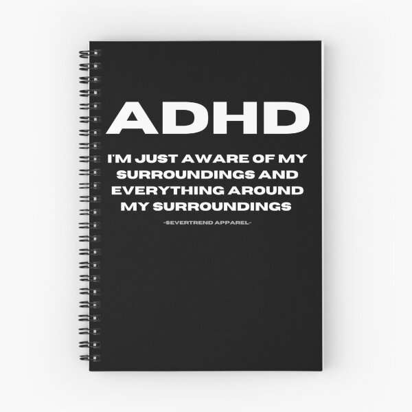 Item preview, ADHD awareness comedic memes edition designed and sold by SEVERTREND APPAREL .