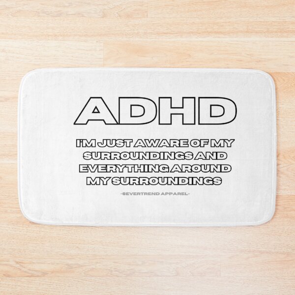 Item preview, ADHD awareness comedic memes edition designed and sold by SEVERTREND APPAREL .