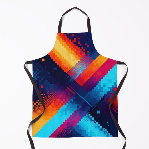 Item preview, Abstract pixelated patterns designed and sold by SuperAIstar.