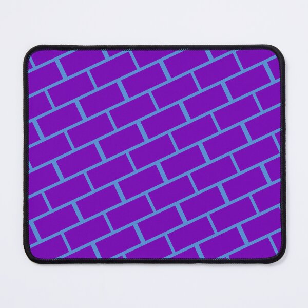 Item preview, Cute Purple Brick Wall Stripe Pattern- Versailles Purple Abstract Geometric Pattern designed and sold by RoyalStarsPatts.
