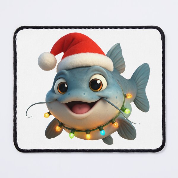 Item preview, Christmas Catfish designed and sold by Sillytoe.