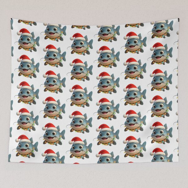 Item preview, Christmas Catfish designed and sold by Sillytoe.