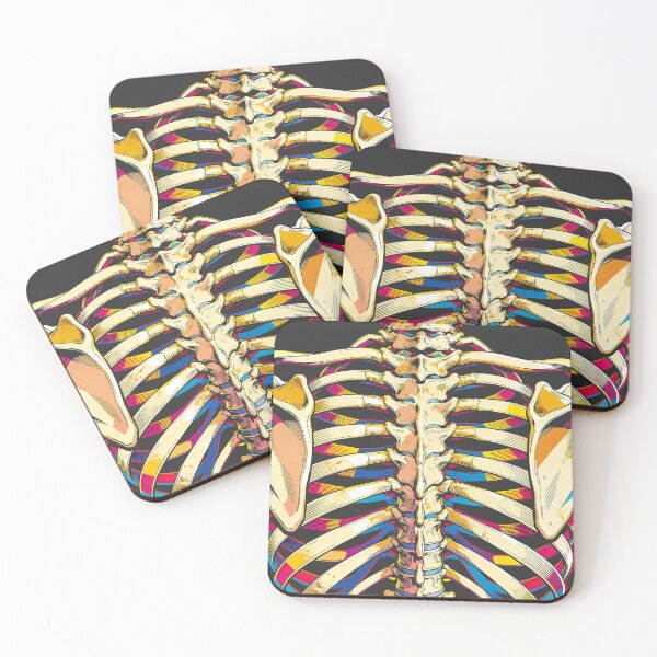 Item preview, rib cage and backbone from the back  designed and sold by Wisnak SHOP.