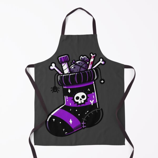 Item preview, Spooky Holiday Stocking - Purple Goth Aesthetic designed and sold by GREENZ0NE.