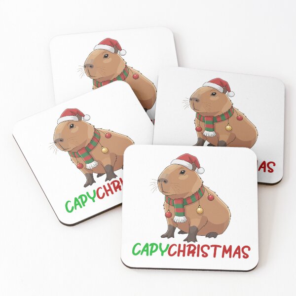 Item preview, Capybara Merry Christmas - Capy Christmas 2 designed and sold by ByGio.