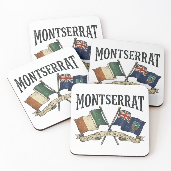 Item preview, Montserrat Home of the Black Irish - Caribbean Emerald Isle Heritage designed and sold by CELTIC-DESIGNS.