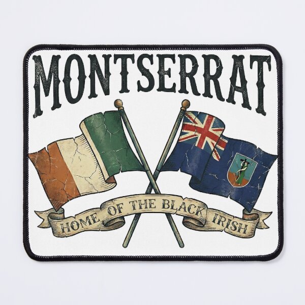 Item preview, Montserrat Home of the Black Irish - Caribbean Emerald Isle Heritage designed and sold by CELTIC-DESIGNS.