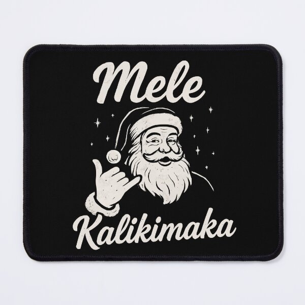 Item preview, Mele Kalikimaka Hawaiian Santa Claus designed and sold by Lichtisign.