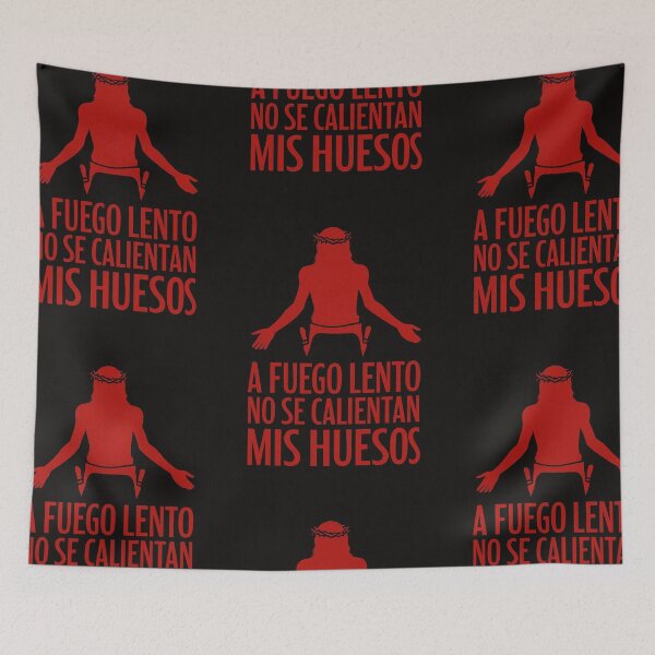 Item preview, Extremoduro A Fuego Robe Silhouette Crowned designed and sold by AntonioJ8.